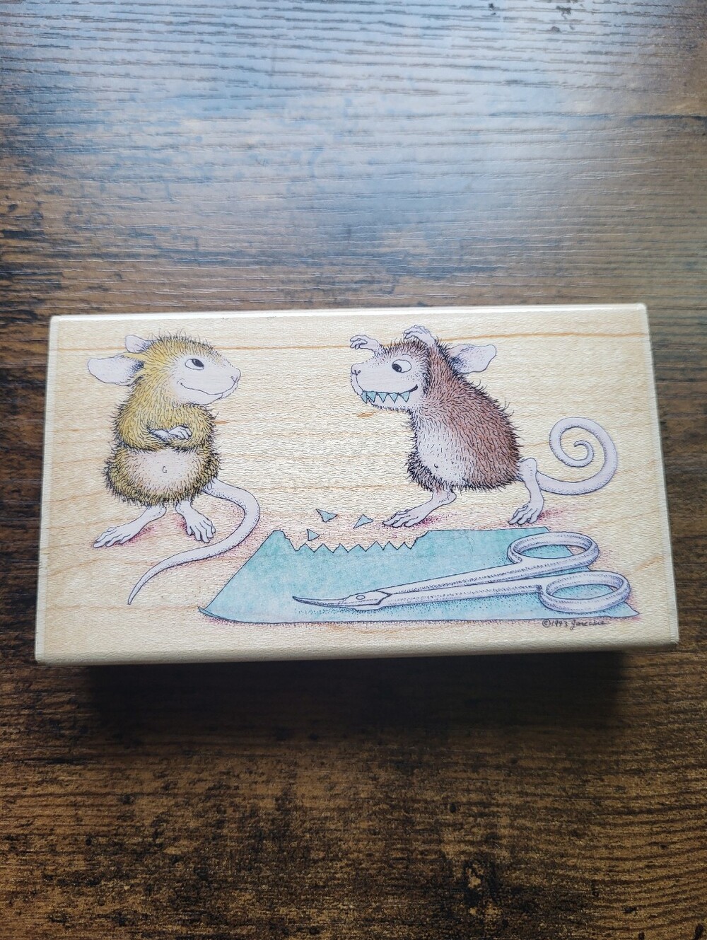 Stampabilities Rubber Stamp Monster Mouse HMVR1003